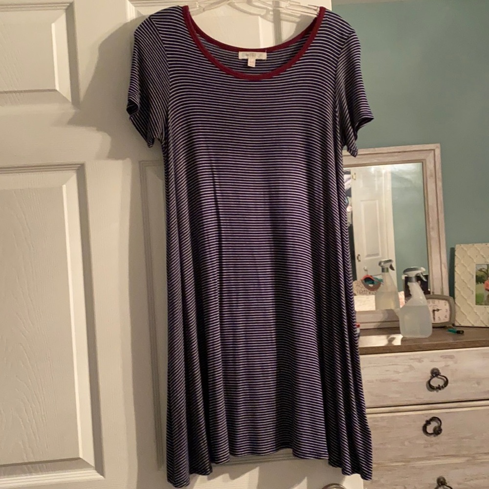 Striped Flowy Dress